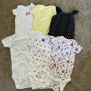 Baby girl onesies